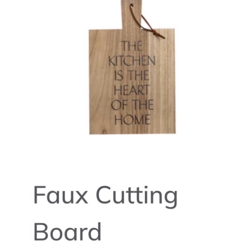 Decocrated Faux Cutting Board